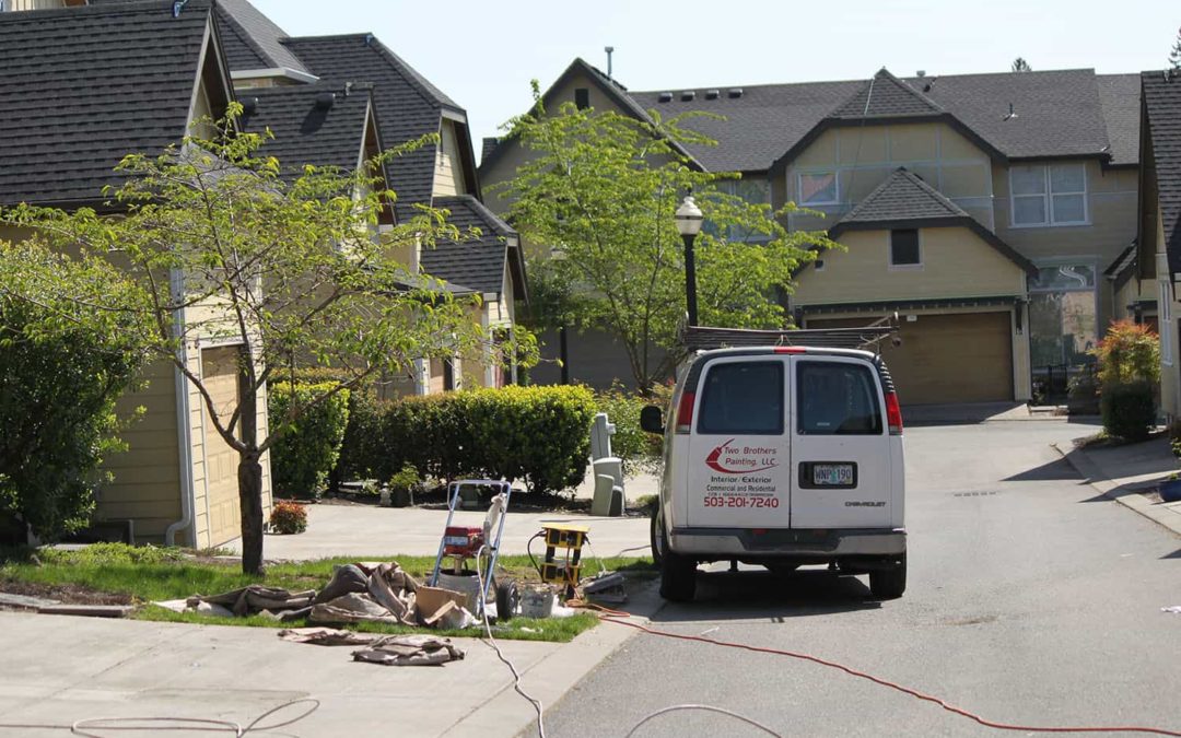 Exterior house painting in the Portland metro