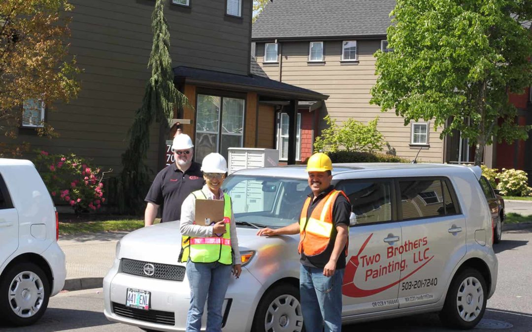 Commercial painting in the Portland metro