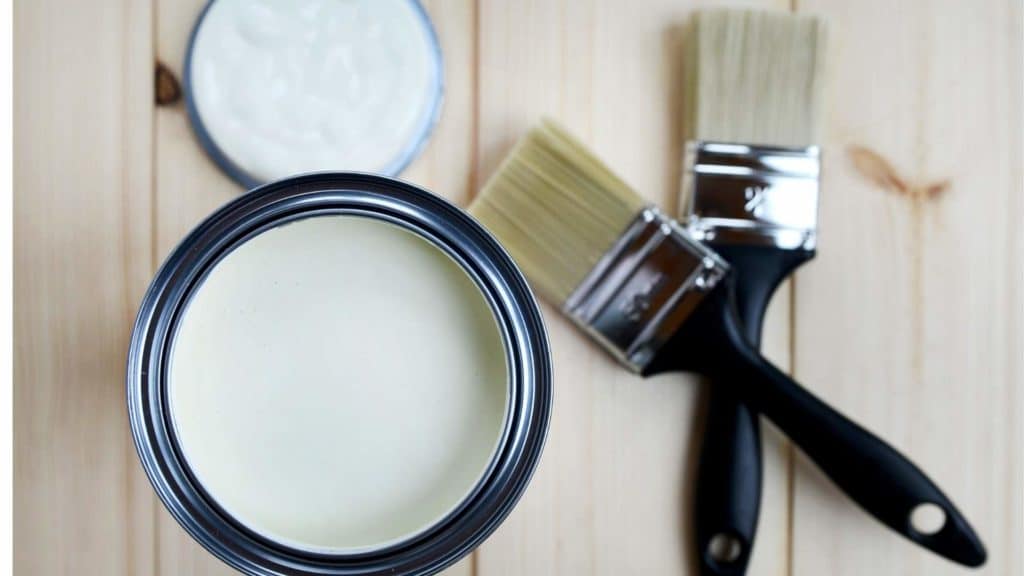 ceiling paint on walls