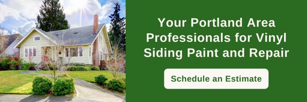 how to paint or repair vinyl siding