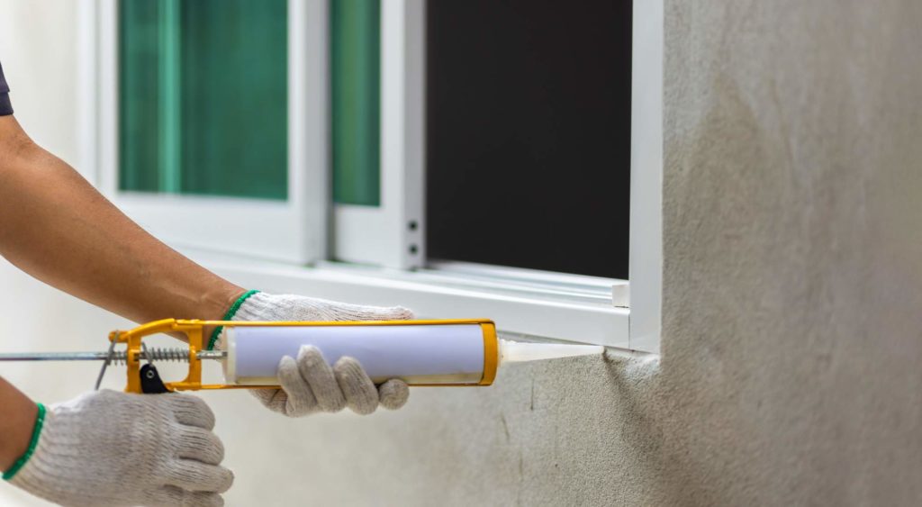caulk before or after paint