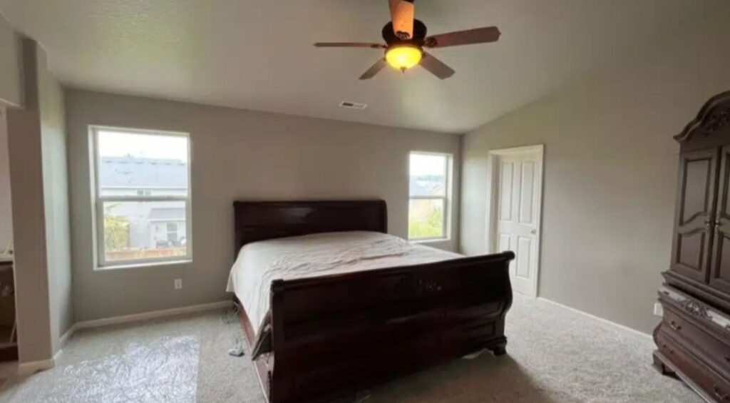 Bedroom interior painting in Hillsboro Oregon