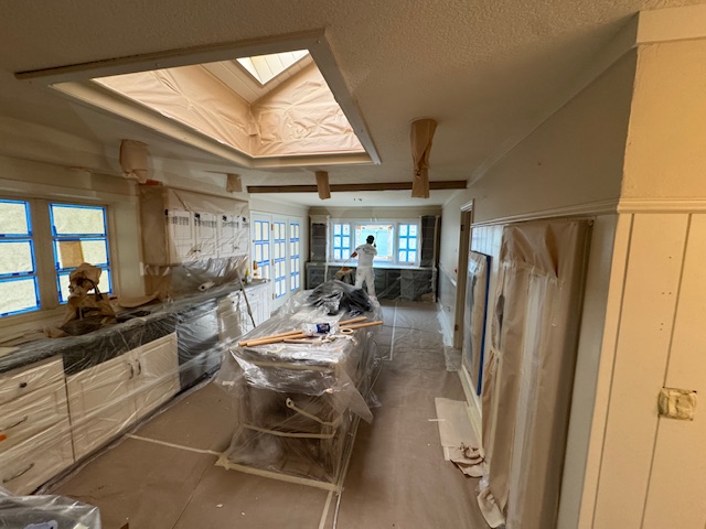 Residential Interior Job - Painters in Action