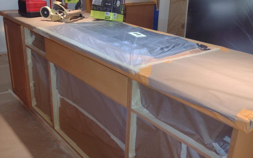 Residential Interior Cabinet/Kitchen Paint Job