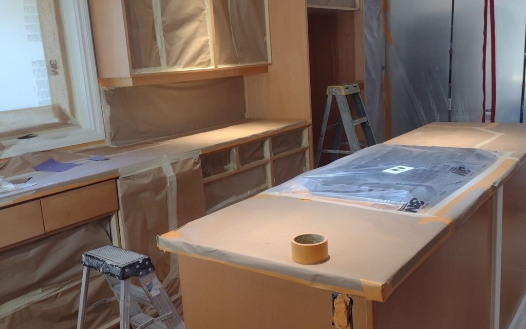 Residential Interior Cabinet/Kitchen Paint Job